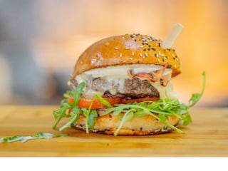 Gorgonzola burger