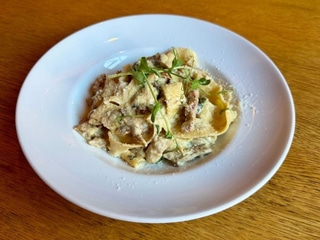 Pappardelle con Funghi Pleurotus