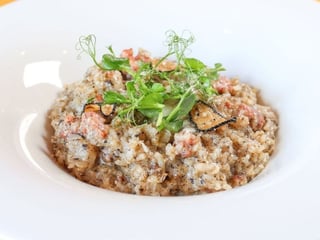 Risotto Tartufo con Salsiccia