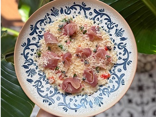 Ризото prosciutto