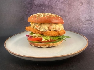 Xmass NOchicken burger