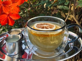Domácí zázvorový čaj