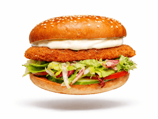 NOchicken burger
