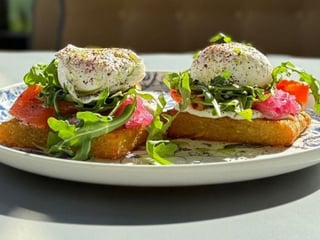 Хешбраун з лососем