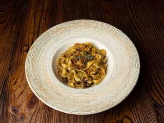 Паста з лісовими грибами