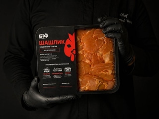Шашлик з курячого стегна 