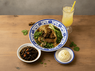 Braised Beef Noodles MENU
