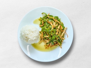 #33 Shredded Pork with Green Peppers