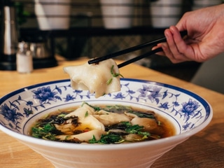 # 9 Pork Wonton Soup