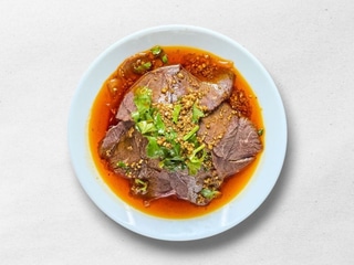 #28 Spiced Braised Beef & Cucum ber