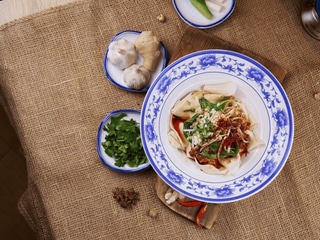 #17 Hand-pulled Noodles · Oil-splashed