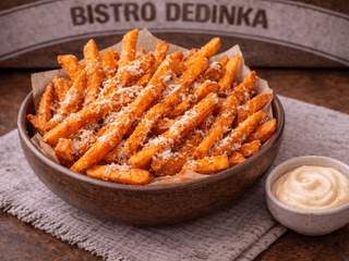 Batatové parme-fries