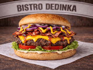 Big Tejsty bacon burger