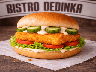 Syrový burger