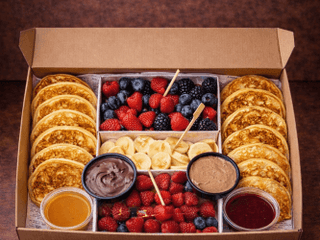 Yummy pancakes box