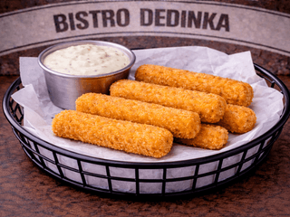 Mozzarella tyčinky + omáčka