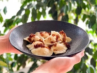 Pierogi lvivskie(dawne ruskę) (9 szt.)