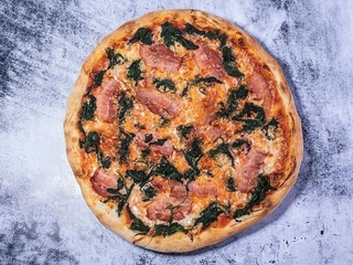 SPINACI E PANCETTA Ø28