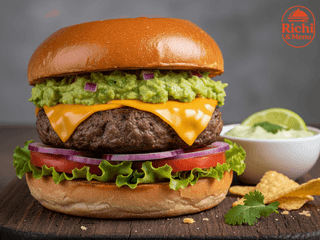 Guacamole burger