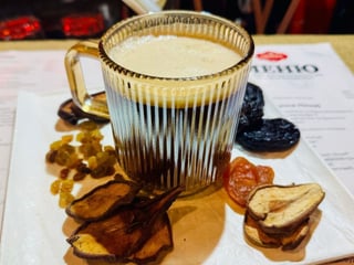 NEW ! Гарячий коктейль - Карпатський Грог ! ( узвар + горіховий бальзам )