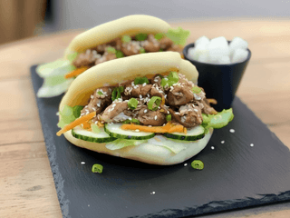 Bao sandwiches "Chicken Teriyaki"