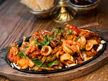 Seafood sizzler