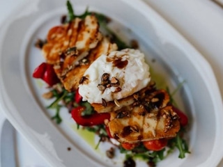 Tost z halloumi