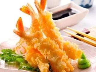 Smažené tygří krevety v panko obalu