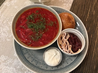 Борщ з яловичиною
