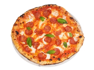 Pizza Diavola a ruota di carro