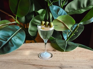 Freezer Dirty Martini