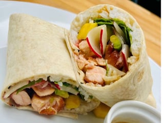 GINGER SALMON WRAP