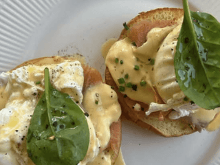 eggs royal "salmon gravlax"