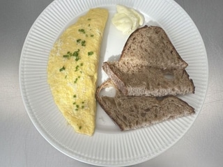 omelette "à la française"