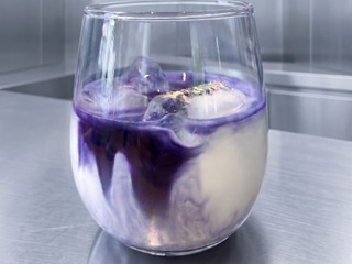 lavender matcha hot | iced