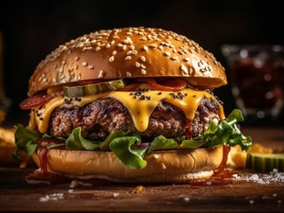 Cheesus Burger