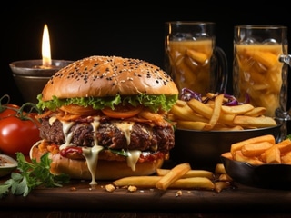 Maple-licious Burger
