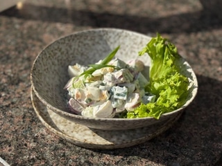 Салат як "домашній" з редисом