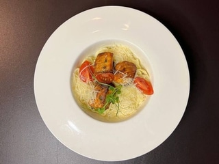 Паста з сьомгою