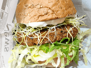 Fazolový burger