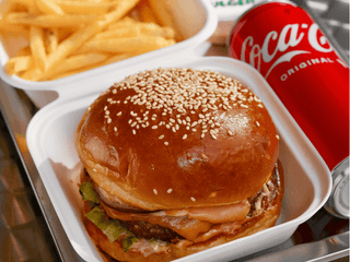 Zestaw Niby Burger 🍃