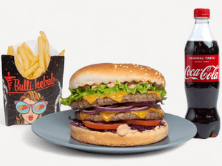 Double bulli burger combo