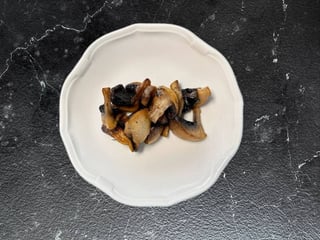 Печериці смажені.