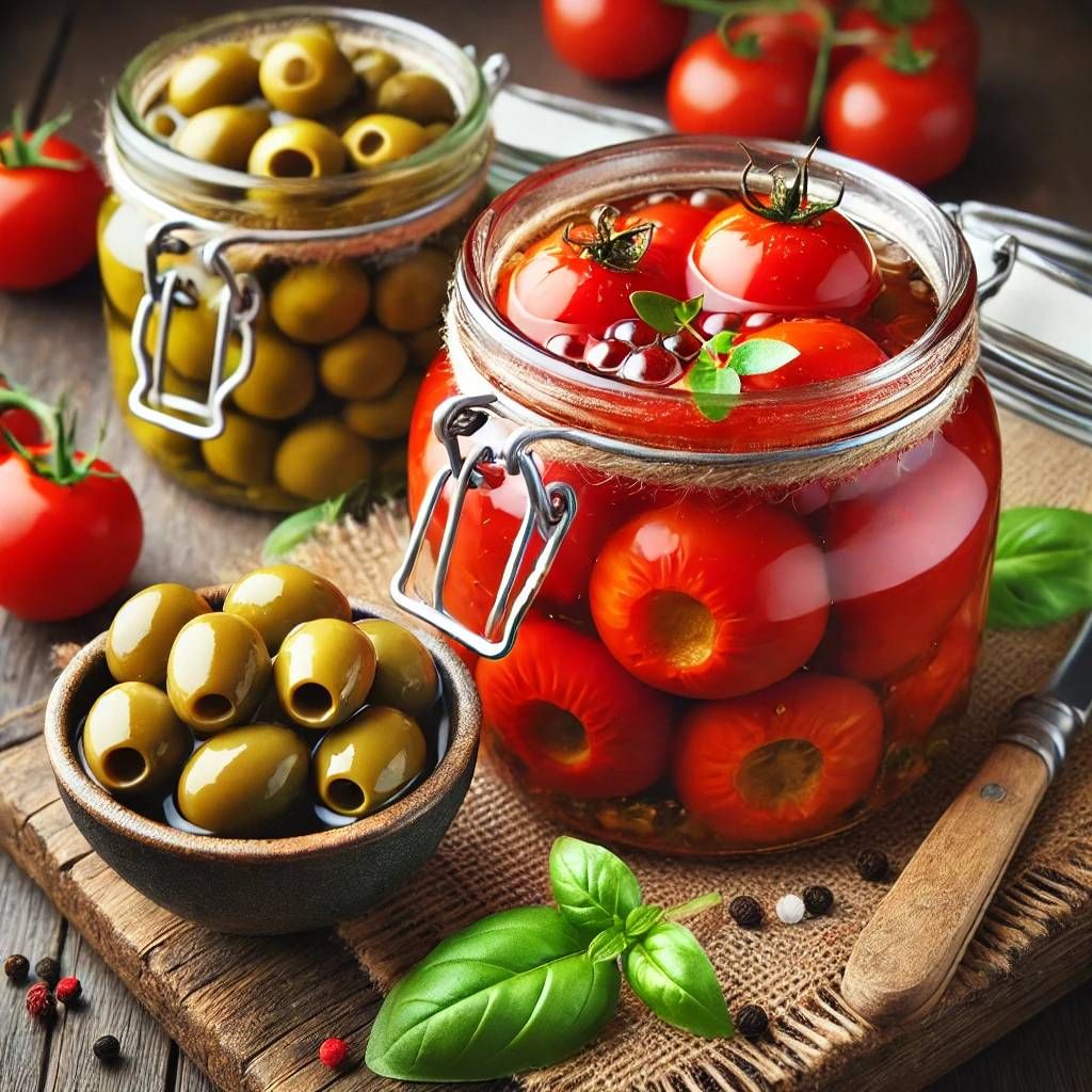 Маслини,Олівки