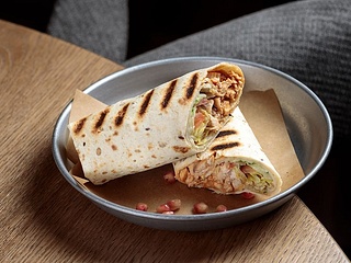 Кебаб-лаваш з курятиною