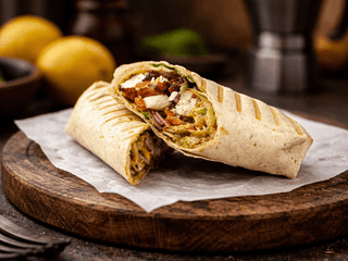 Tortilla s kuřecími stripsy