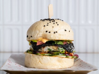 Krevetový Bao burger