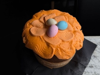 Пасха з інжиром, бананом та шоколадом (900 гр) 🧡