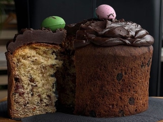 Пасха з вишнею та шоколадом (800 гр) 🤎