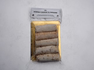 Млинці з маком та горіхами